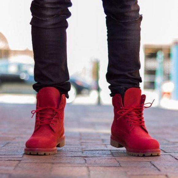 Timberland Other - Timberland 6inch premium original red waterproof